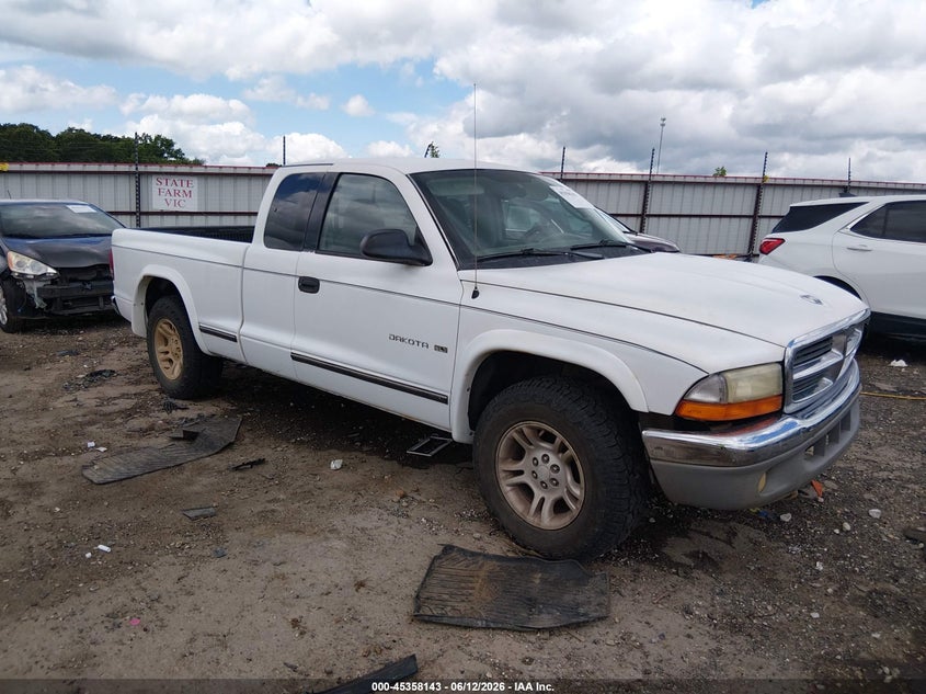 2002 Dodge Dakota VIN 1B7GL42N12S507860 IAAI salvage auction — FRONT END, Clear (Arkansas), sold $400 on 2026-07-09 (photo 1)
