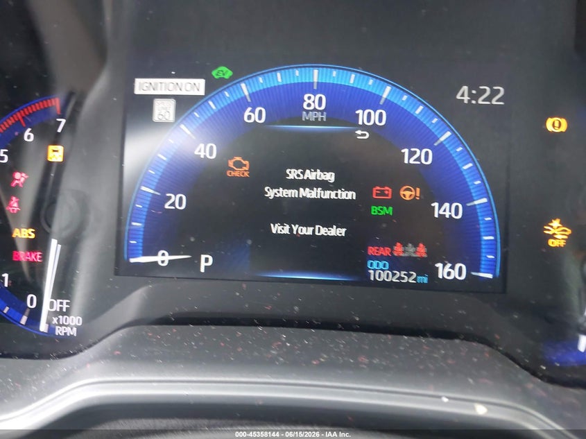 2021 Toyota Corolla VIN JTDEAMDE9MJ031358 IAAI salvage auction — FRONT END, Salvage Title, sold $4,850 on 2026-07-22 (photo 7)