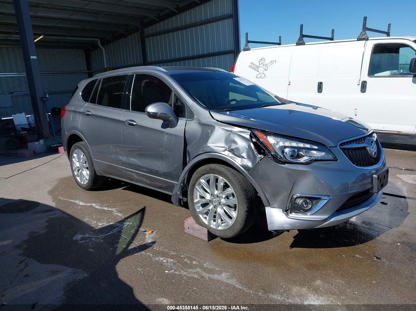 2020 Buick Envision VIN LRBFX3SX7LD151074 IAAI salvage auction — RIGHT SIDE, Salvage (Nebraska), sold $4,025 on 2026-07-09 (photo 1)