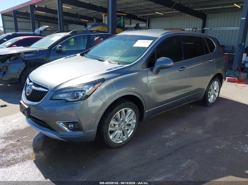 2020 Buick Envision VIN LRBFX3SX7LD151074 IAAI salvage auction — RIGHT SIDE, Salvage (Nebraska), sold $4,025 on 2026-07-09 (photo 2)