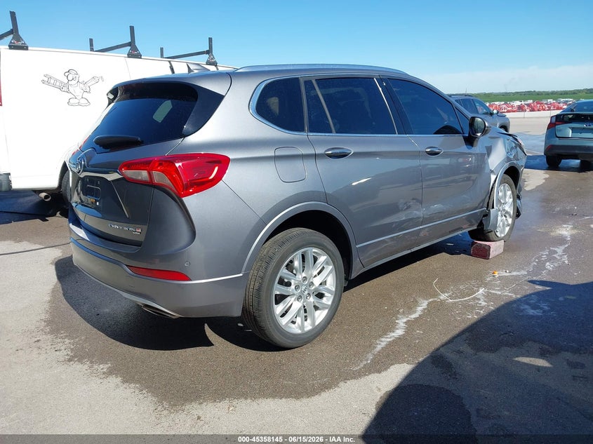 2020 Buick Envision VIN LRBFX3SX7LD151074 IAAI salvage auction — RIGHT SIDE, Salvage (Nebraska), sold $4,025 on 2026-07-09 (photo 4)