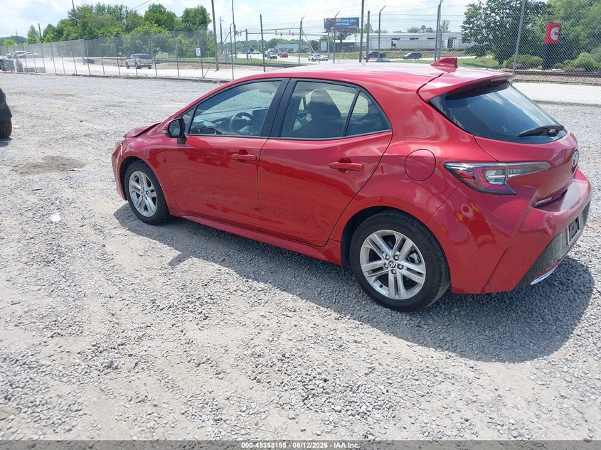 2019 Toyota Corolla VIN JTNK4RBE4K3048284 IAAI salvage auction — FRONT END, Salvage (North Carolina), sold $3,850 on 2026-07-10 (photo 3)