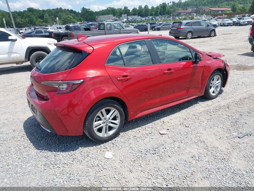 2019 Toyota Corolla VIN JTNK4RBE4K3048284 IAAI salvage auction — FRONT END, Salvage (North Carolina), sold $3,850 on 2026-07-10 (photo 4)