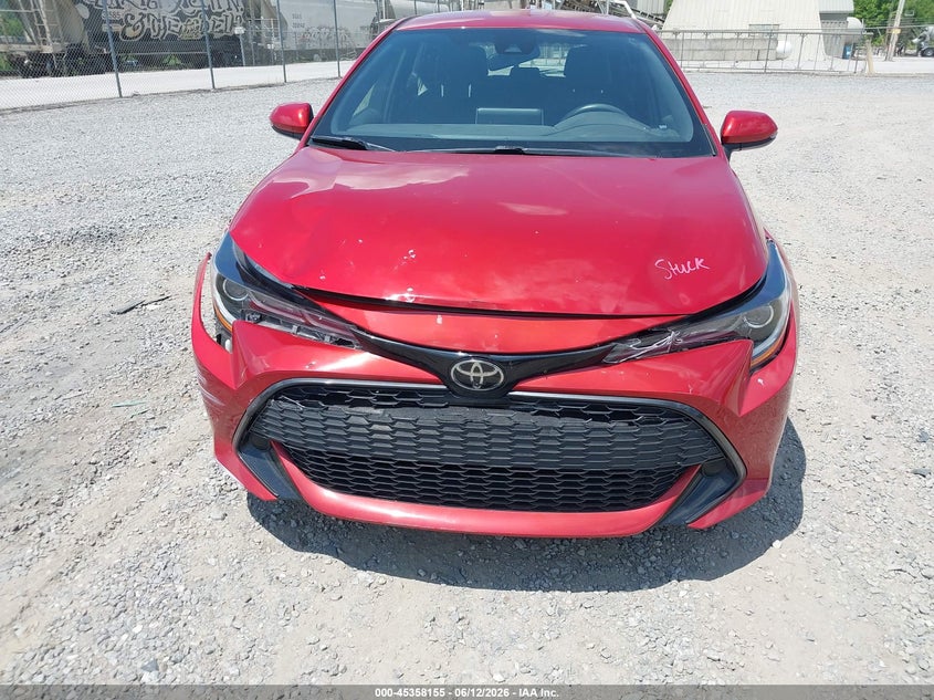 2019 Toyota Corolla VIN JTNK4RBE4K3048284 IAAI salvage auction — FRONT END, Salvage (North Carolina), sold $3,850 on 2026-07-10 (photo 6)