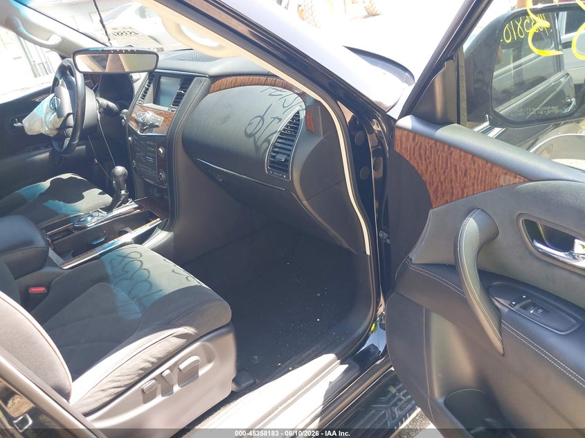 2020 Nissan Armada VIN JN8AY2ND1LX015174 IAAI salvage auction — FRONT END, Clear (Indiana), sold $4,000 on 2026-07-22 (photo 5)