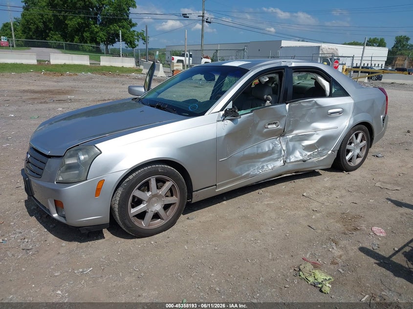 2005 Cadillac Cts VIN 1G6DP567050105419 IAAI salvage auction — LEFT SIDE, Clear (Tennessee), sold $375 on 2026-07-09 (photo 2)