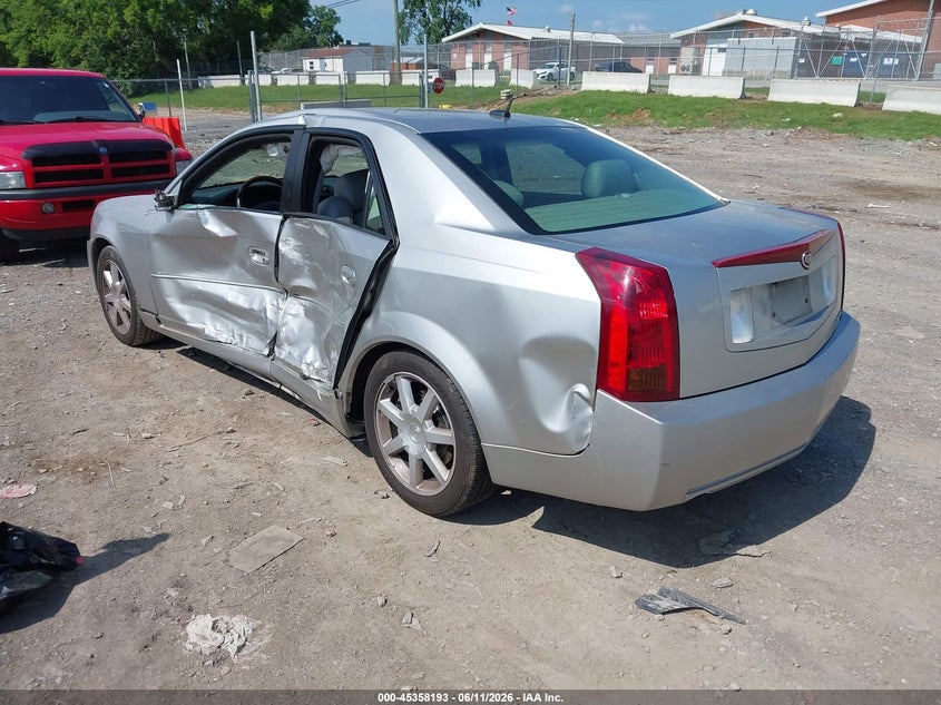 2005 Cadillac Cts VIN 1G6DP567050105419 IAAI salvage auction — LEFT SIDE, Clear (Tennessee), sold $375 on 2026-07-09 (photo 3)