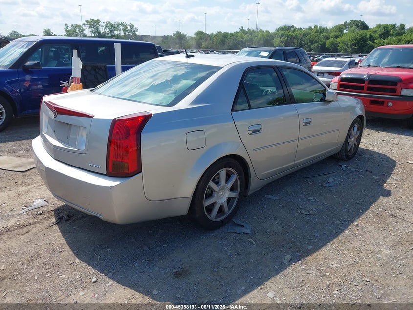 2005 Cadillac Cts VIN 1G6DP567050105419 IAAI salvage auction — LEFT SIDE, Clear (Tennessee), sold $375 on 2026-07-09 (photo 4)