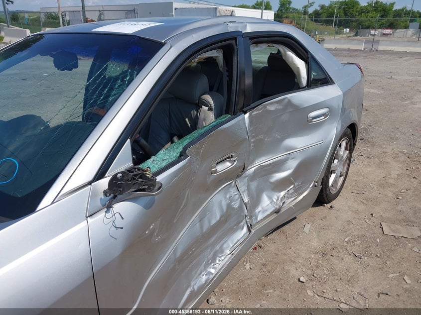 2005 Cadillac Cts VIN 1G6DP567050105419 IAAI salvage auction — LEFT SIDE, Clear (Tennessee), sold $375 on 2026-07-09 (photo 6)