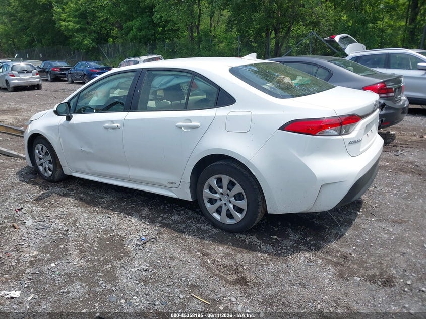 2024 Toyota Corolla VIN JTDBDMHE4R3014936 IAAI salvage auction — RIGHT FRONT, Mv-907A (New York), sold $3,400 on 2026-07-28 (photo 3)