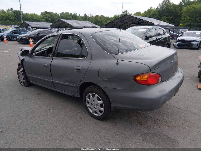 2000 Hyundai Elantra VIN KMHJF35F0YU041584 IAAI salvage auction — FRONT END, Bill Of Sale (Connecticut), sold $350 on 2026-07-23 (photo 3)