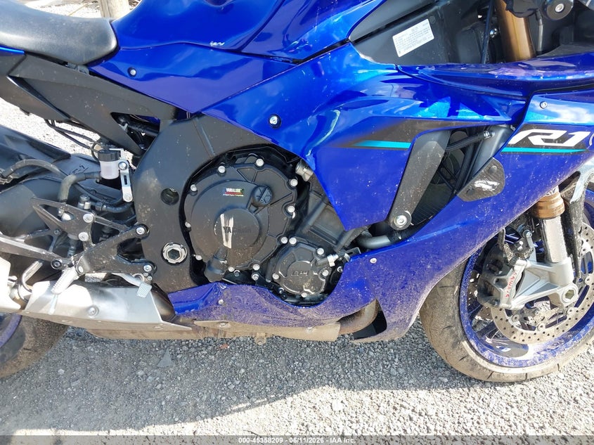 2026 Yamaha Yzf VIN JYARNA7EXTA001103 IAAI salvage auction — LEFT SIDE, Salvage (West Virginia), sold $10,400 on 2026-08-24 (photo 8)