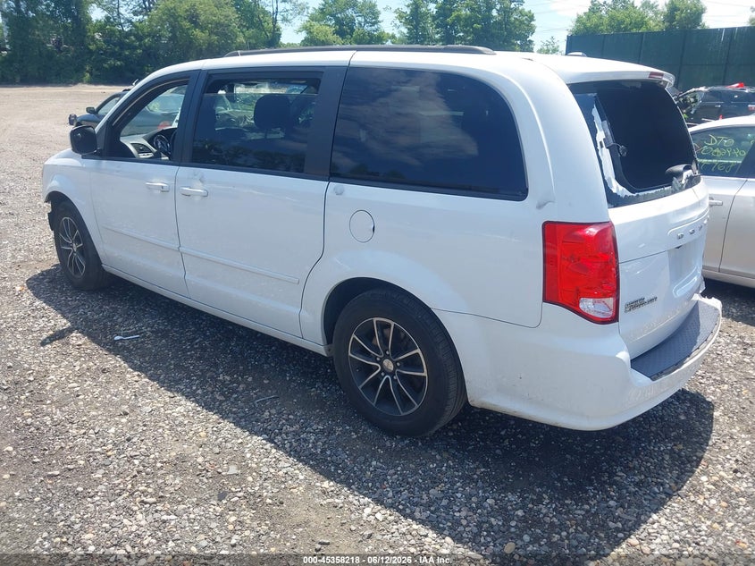 2017 Dodge Caravan VIN 2C4RDGEG9HR709926 IAAI salvage auction — FRONT & REAR, Salvage Title, sold $625 on 2026-07-24 (photo 3)