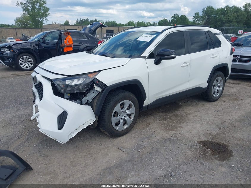 2019 Toyota Rav 4 VIN JTMK1RFV4KJ015627 IAAI salvage auction — FRONT END, Salvage Title, sold $6,800 on 2026-07-23 (photo 2)