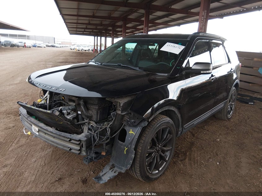 2017 Ford Explorer VIN 1FM5K7D82HGA12495 IAAI salvage auction — FRONT END, Salvage (Arizona), sold $2,750 on 2026-07-23 (photo 2)