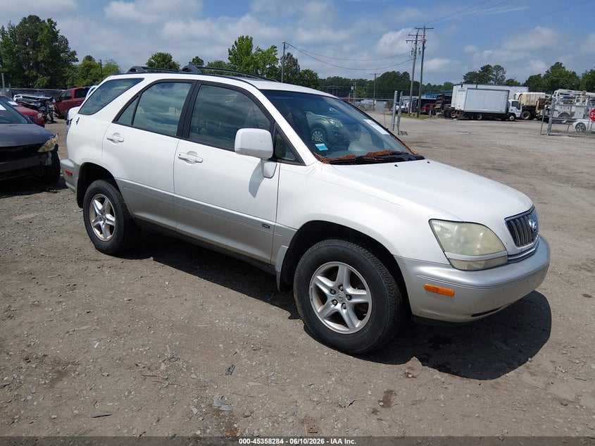 2003 Lexus Rx 300 VIN JTJGF10U630156664 IAAI salvage auction — NORMAL WEAR, Clear (Virginia), sold $300 on 2026-07-31 (photo 1)