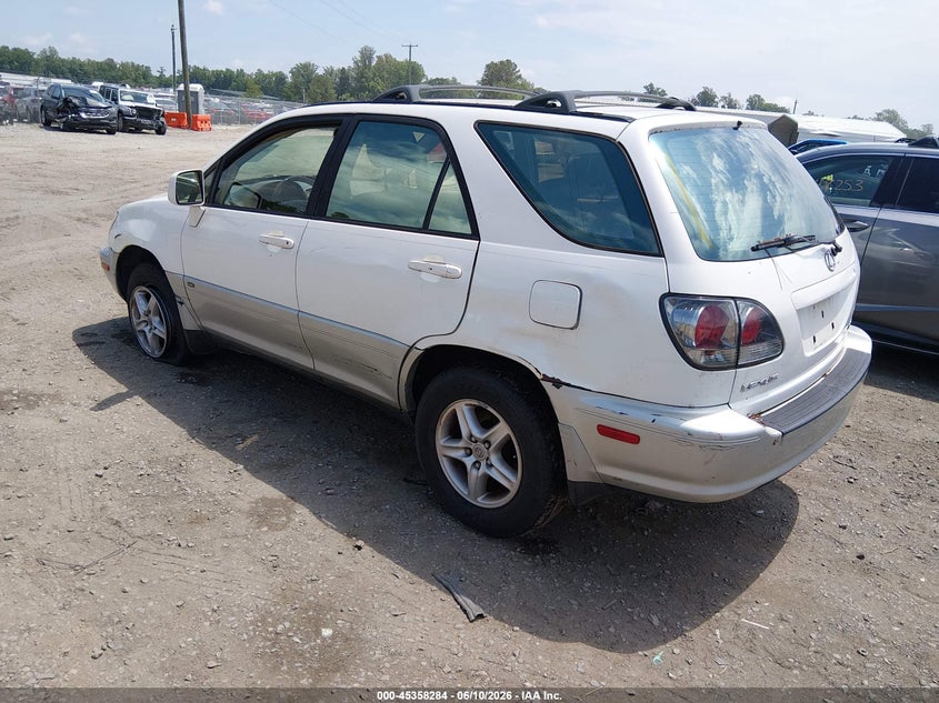 2003 Lexus Rx 300 VIN JTJGF10U630156664 IAAI salvage auction — NORMAL WEAR, Clear (Virginia), sold $300 on 2026-07-31 (photo 3)