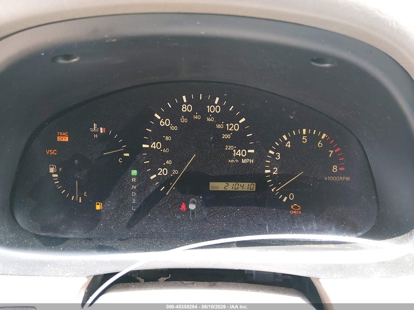 2003 Lexus Rx 300 VIN JTJGF10U630156664 IAAI salvage auction — NORMAL WEAR, Clear (Virginia), sold $300 on 2026-07-31 (photo 7)