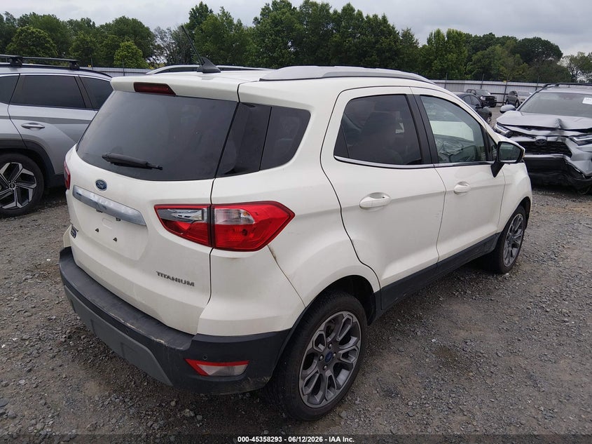 2021 Ford Ecosport VIN MAJ3S2KE9MC448663 IAAI salvage auction — FRONT END, Salvage (Arkansas), sold $25 on 2026-07-29 (photo 4)