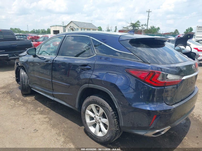 2017 Lexus Rx VIN 2T2BZMCA3HC097573 IAAI salvage auction — FRONT END, Wait Title, sold $10,300 on 2026-08-01 (photo 3)