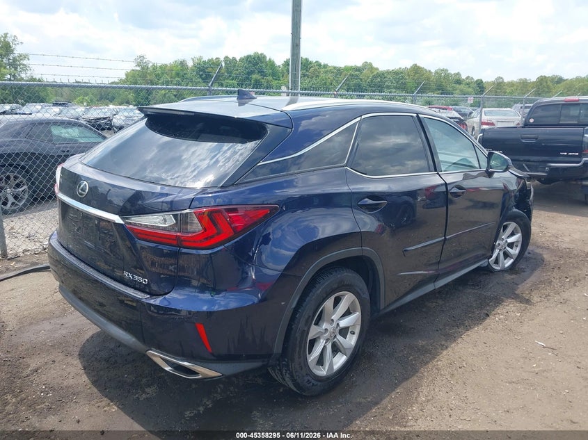 2017 Lexus Rx VIN 2T2BZMCA3HC097573 IAAI salvage auction — FRONT END, Wait Title, sold $10,300 on 2026-08-01 (photo 4)