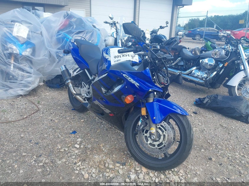 2006 Honda Cbr600 VIN JH2PC35046M704209 IAAI salvage auction — FRONT END, Junk Bill Of Sale Mv2459 (Wisconsin), sold $100 on 2026-07-22 (photo 1)
