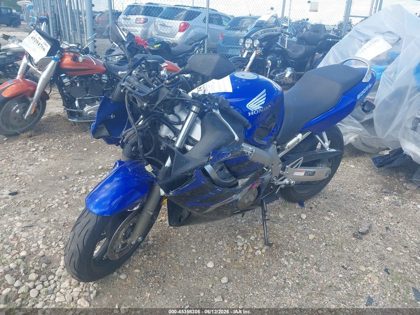 2006 Honda Cbr600 VIN JH2PC35046M704209 IAAI salvage auction — FRONT END, Junk Bill Of Sale Mv2459 (Wisconsin), sold $100 on 2026-07-22 (photo 2)