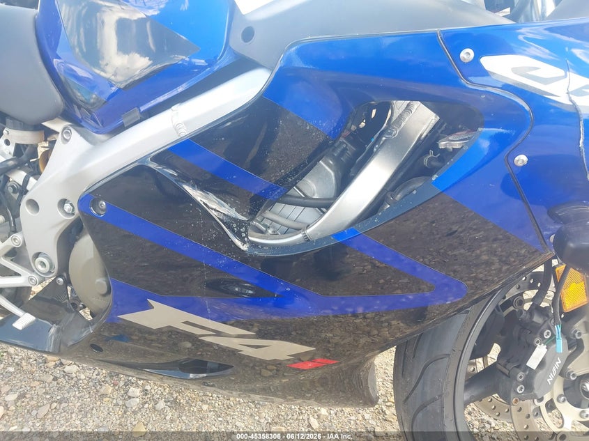 2006 Honda Cbr600 VIN JH2PC35046M704209 IAAI salvage auction — FRONT END, Junk Bill Of Sale Mv2459 (Wisconsin), sold $100 on 2026-07-22 (photo 8)