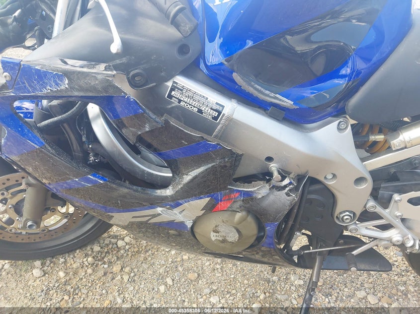 2006 Honda Cbr600 VIN JH2PC35046M704209 IAAI salvage auction — FRONT END, Junk Bill Of Sale Mv2459 (Wisconsin), sold $100 on 2026-07-22 (photo 9)