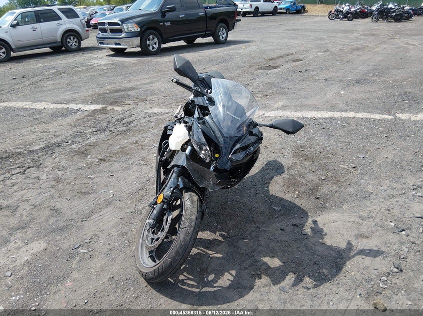 2014 Kawasaki Ninja VIN JKAEX8A1XEA002017 IAAI salvage auction — FRONT END, Salvage (Pennsylvania), sold $50 on 2026-07-14 (photo 5)