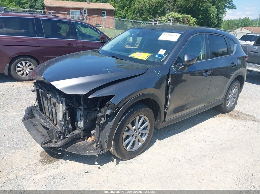 2022 Mazda Cx-5 VIN JM3KFBCM2N1594486 IAAI salvage auction — FRONT END, Salvage Title, sold $4,600 on 2026-07-21 (photo 2)