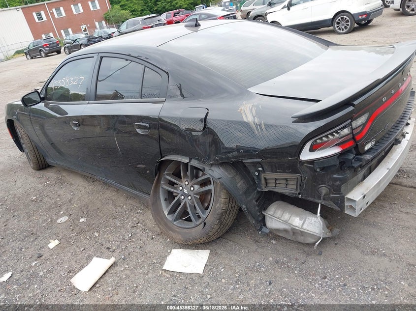 2019 Dodge Charger VIN 2C3CDXJG1KH653980 IAAI salvage auction — REAR END, Wait Title, sold $9,150 on 2026-09-15 (photo 3)