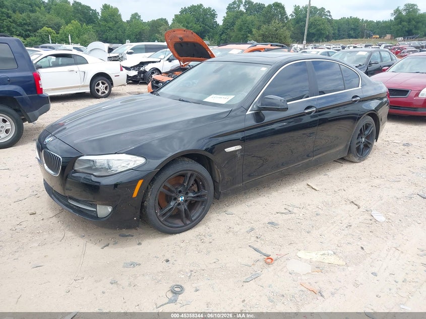 2011 BMW 5er VIN WBAFR1C51BDS36095 IAAI salvage auction — NORMAL WEAR, Clear-Dealer Only (North Carolina), sold $300 on 2026-07-06 (photo 2)