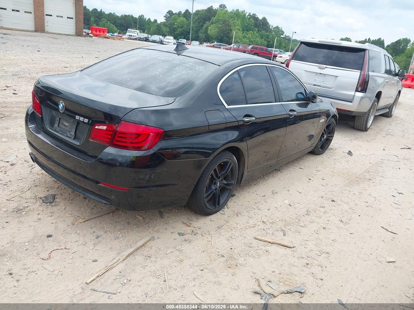 2011 BMW 5er VIN WBAFR1C51BDS36095 IAAI salvage auction — NORMAL WEAR, Clear-Dealer Only (North Carolina), sold $300 on 2026-07-06 (photo 4)