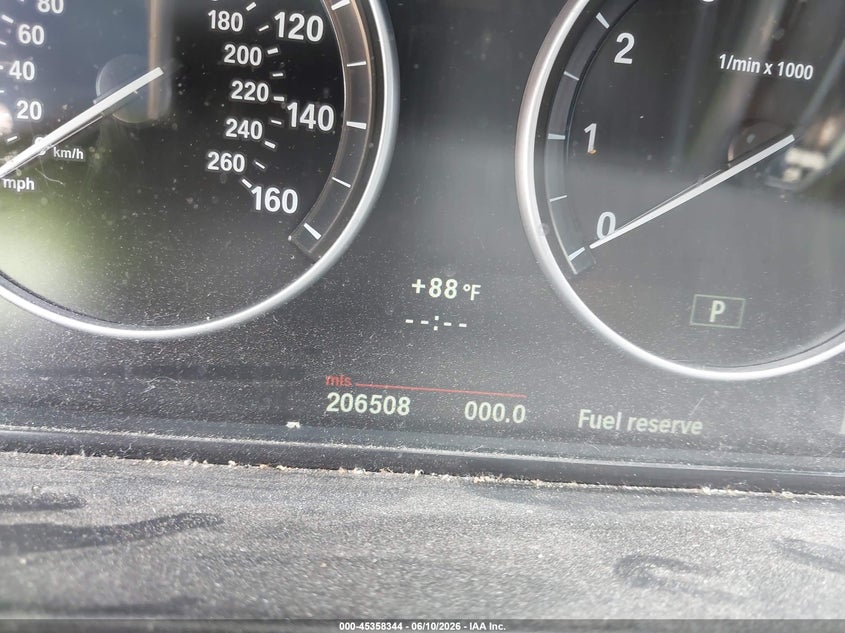 2011 BMW 5er VIN WBAFR1C51BDS36095 IAAI salvage auction — NORMAL WEAR, Clear-Dealer Only (North Carolina), sold $300 on 2026-07-06 (photo 7)