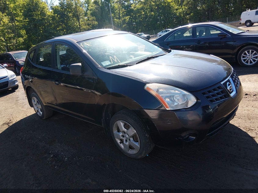 2009 Nissan Rogue sport VIN JN8AS58T39W325282 IAAI salvage auction — NORMAL WEAR, Clear (District Of Columbia), sold $275 on 2026-07-22 (photo 1)