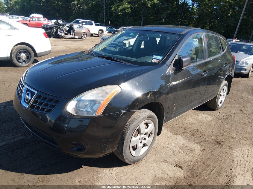 2009 Nissan Rogue sport VIN JN8AS58T39W325282 IAAI salvage auction — NORMAL WEAR, Clear (District Of Columbia), sold $275 on 2026-07-22 (photo 2)