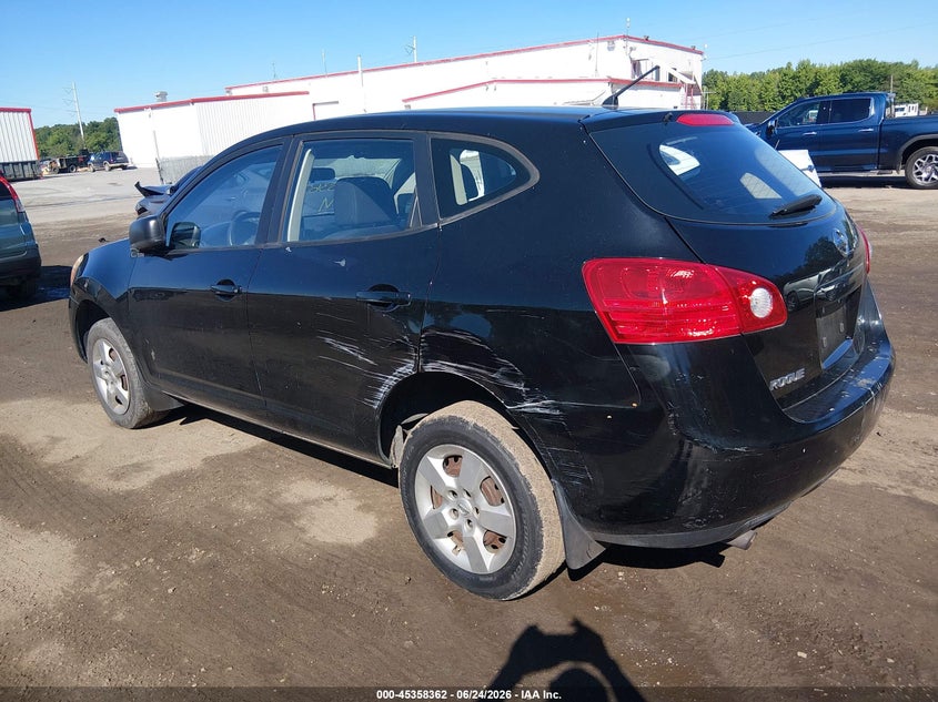 2009 Nissan Rogue sport VIN JN8AS58T39W325282 IAAI salvage auction — NORMAL WEAR, Clear (District Of Columbia), sold $275 on 2026-07-22 (photo 3)