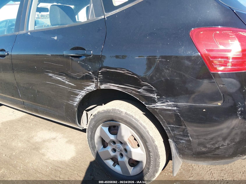2009 Nissan Rogue sport VIN JN8AS58T39W325282 IAAI salvage auction — NORMAL WEAR, Clear (District Of Columbia), sold $275 on 2026-07-22 (photo 6)