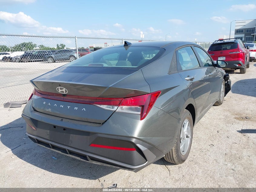 2026 Hyundai Elantra VIN KMHLL4DG6TU227902 IAAI salvage auction — FRONT END, Salvage (Texas), sold $5,700 on 2026-07-30 (photo 4)