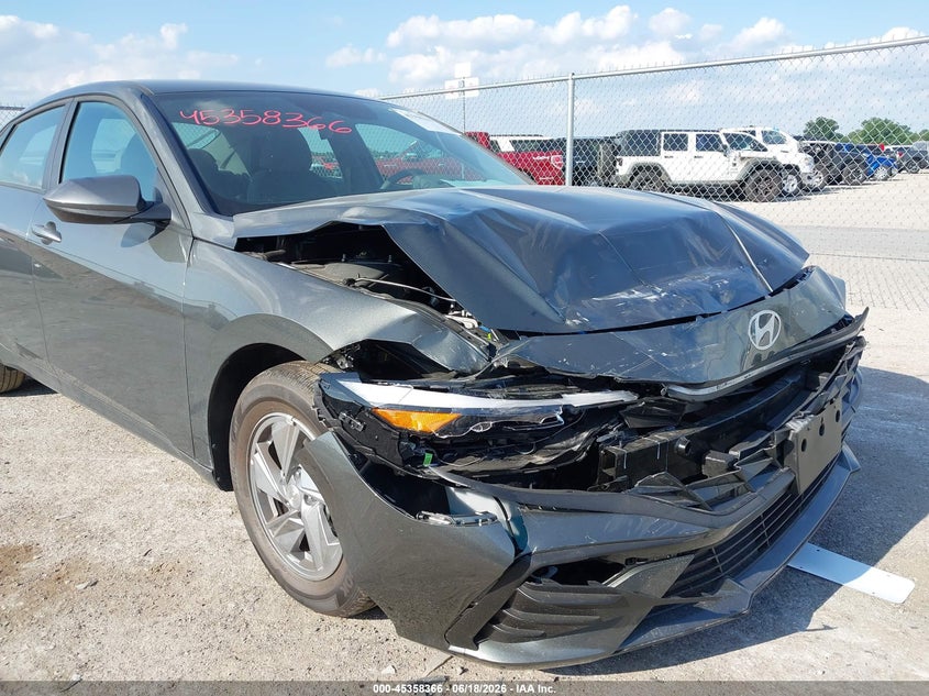 2026 Hyundai Elantra VIN KMHLL4DG6TU227902 IAAI salvage auction — FRONT END, Salvage (Texas), sold $5,700 on 2026-07-30 (photo 6)