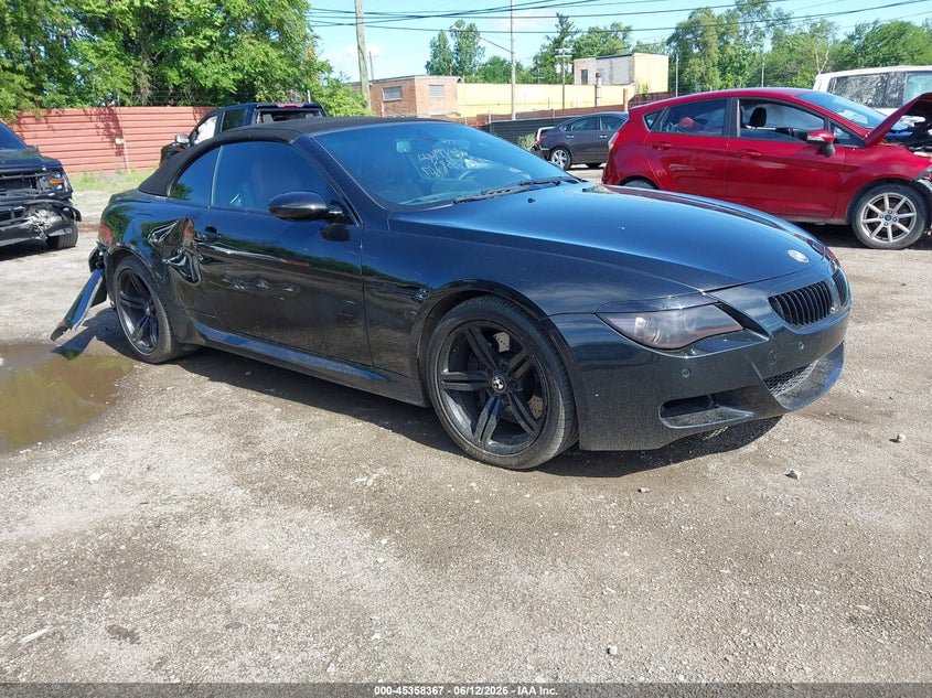 2008 BMW M6 VIN WBSEK93528CY79421 IAAI salvage auction — REAR END, Clear (Michigan), sold $4,750 on 2026-07-08 (photo 1)