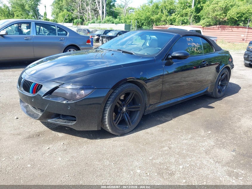 2008 BMW M6 VIN WBSEK93528CY79421 IAAI salvage auction — REAR END, Clear (Michigan), sold $4,750 on 2026-07-08 (photo 2)