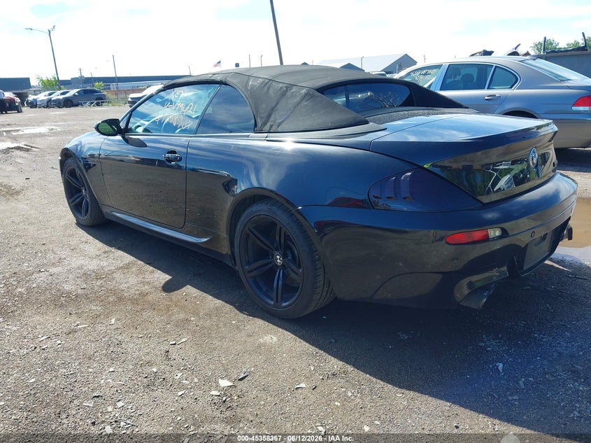 2008 BMW M6 VIN WBSEK93528CY79421 IAAI salvage auction — REAR END, Clear (Michigan), sold $4,750 on 2026-07-08 (photo 3)