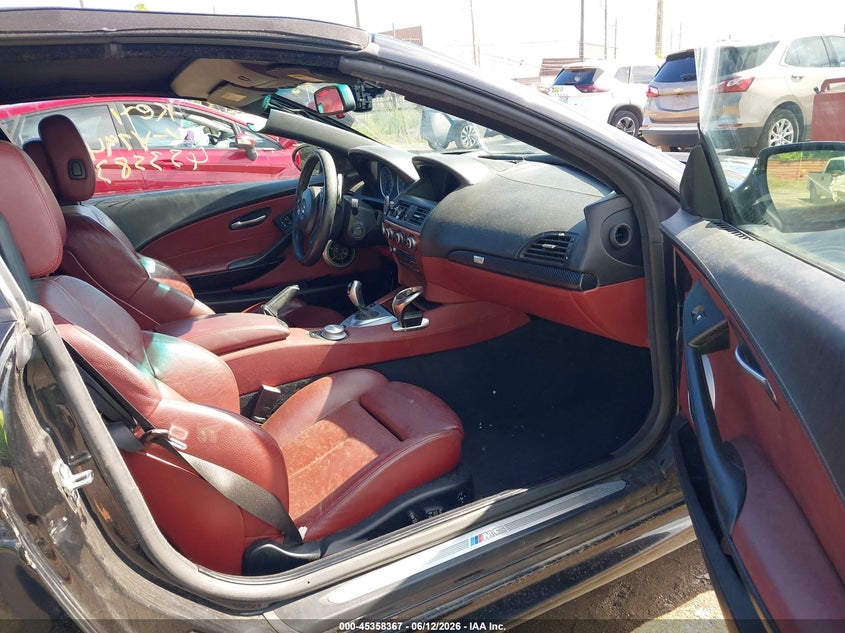2008 BMW M6 VIN WBSEK93528CY79421 IAAI salvage auction — REAR END, Clear (Michigan), sold $4,750 on 2026-07-08 (photo 5)