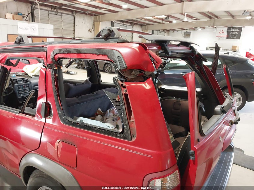 2001 Nissan Pathfinder VIN JN8DR07X11W510564 IAAI salvage auction — ROLLOVER, Salvage (North Carolina), sold $250 on 2026-07-23 (photo 6)