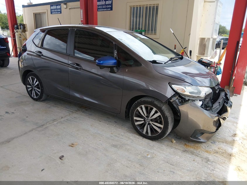 2016 Honda Fit VIN JHMGK5H77GX031821 IAAI salvage auction — FRONT & REAR, Salvage Title, sold $2,400 on 2026-07-28 (photo 1)