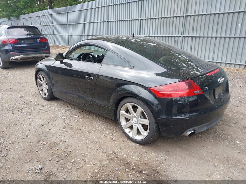 2008 Audi Tt VIN TRUDD38J081002962 IAAI salvage auction — NORMAL WEAR, Clear (New Jersey), sold $825 on 2026-07-08 (photo 3)