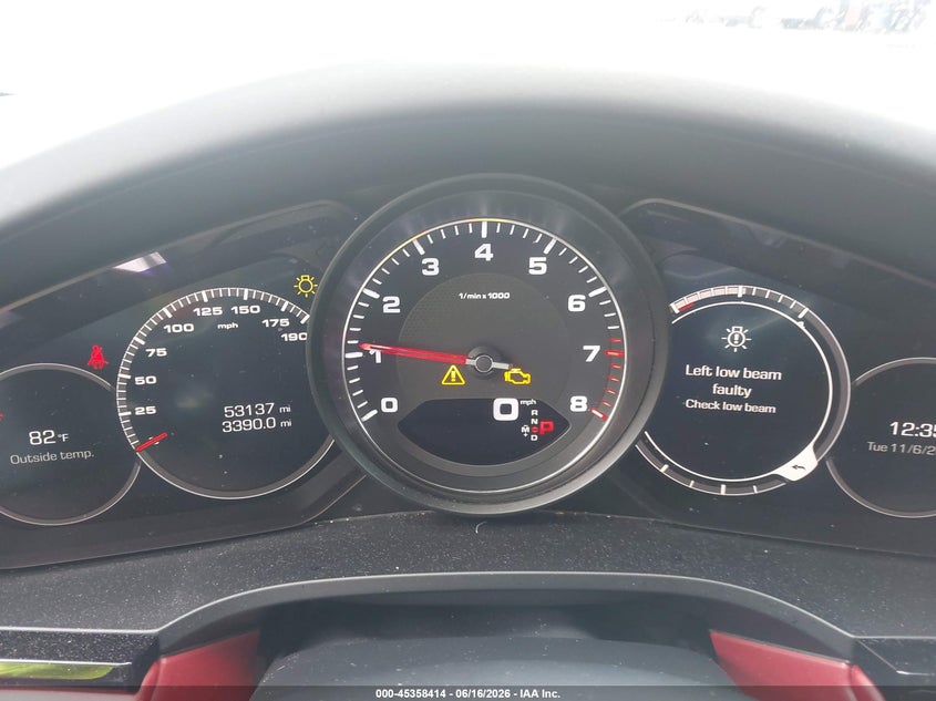 2020 Porsche Cayenne VIN WP1AB2AY2LDA28473 IAAI salvage auction — FRONT END, Salvage (Louisiana), sold $22,075 on 2026-07-07 (photo 7)