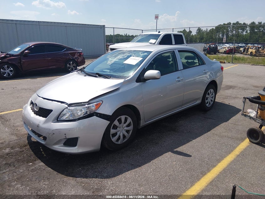 2009 Toyota Corolla VIN JTDBL40E49J049048 IAAI salvage auction — FRONT END, Salvage (South Carolina), sold $250 on 2026-07-15 (photo 2)